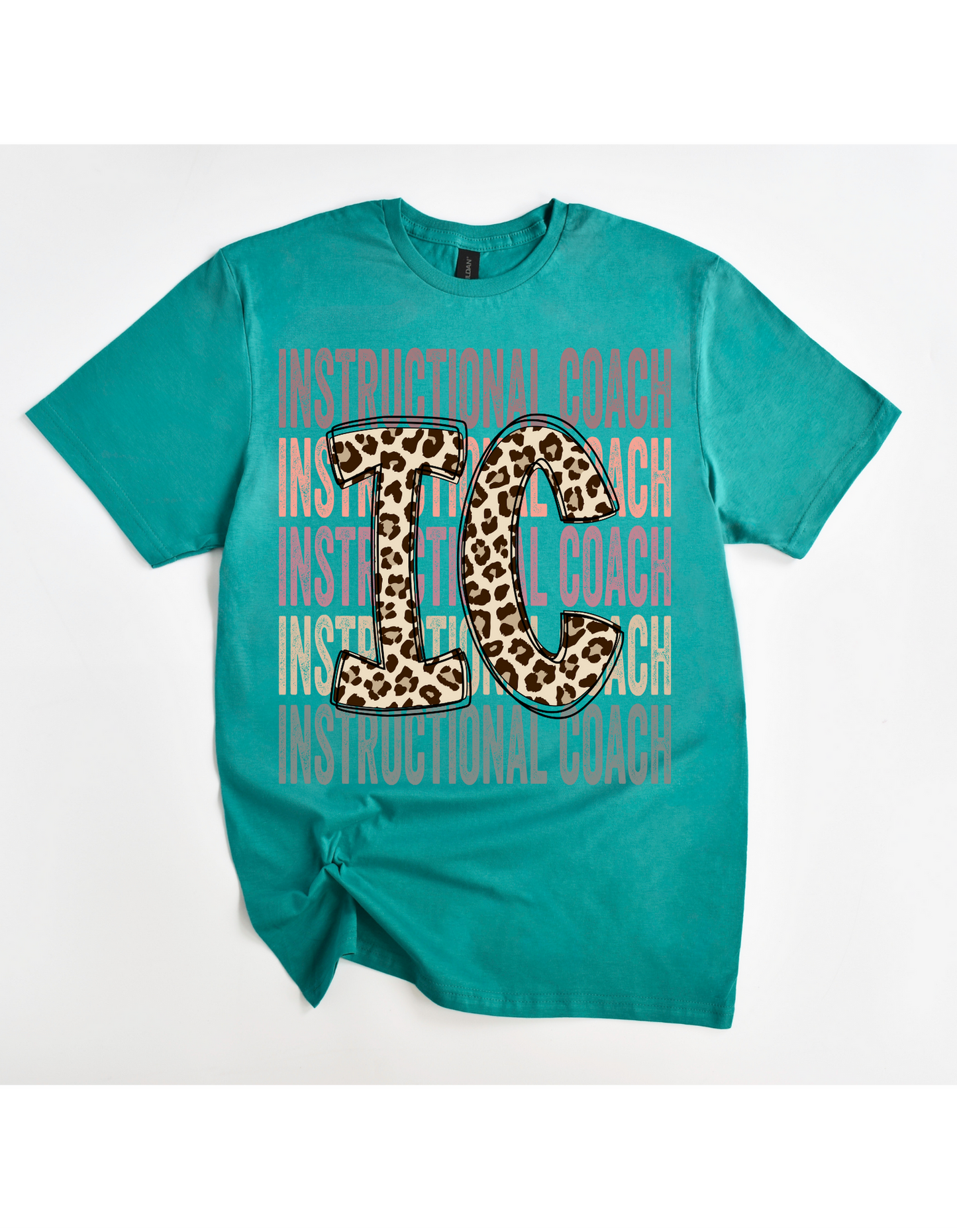Instructional Coach Leopard Tee