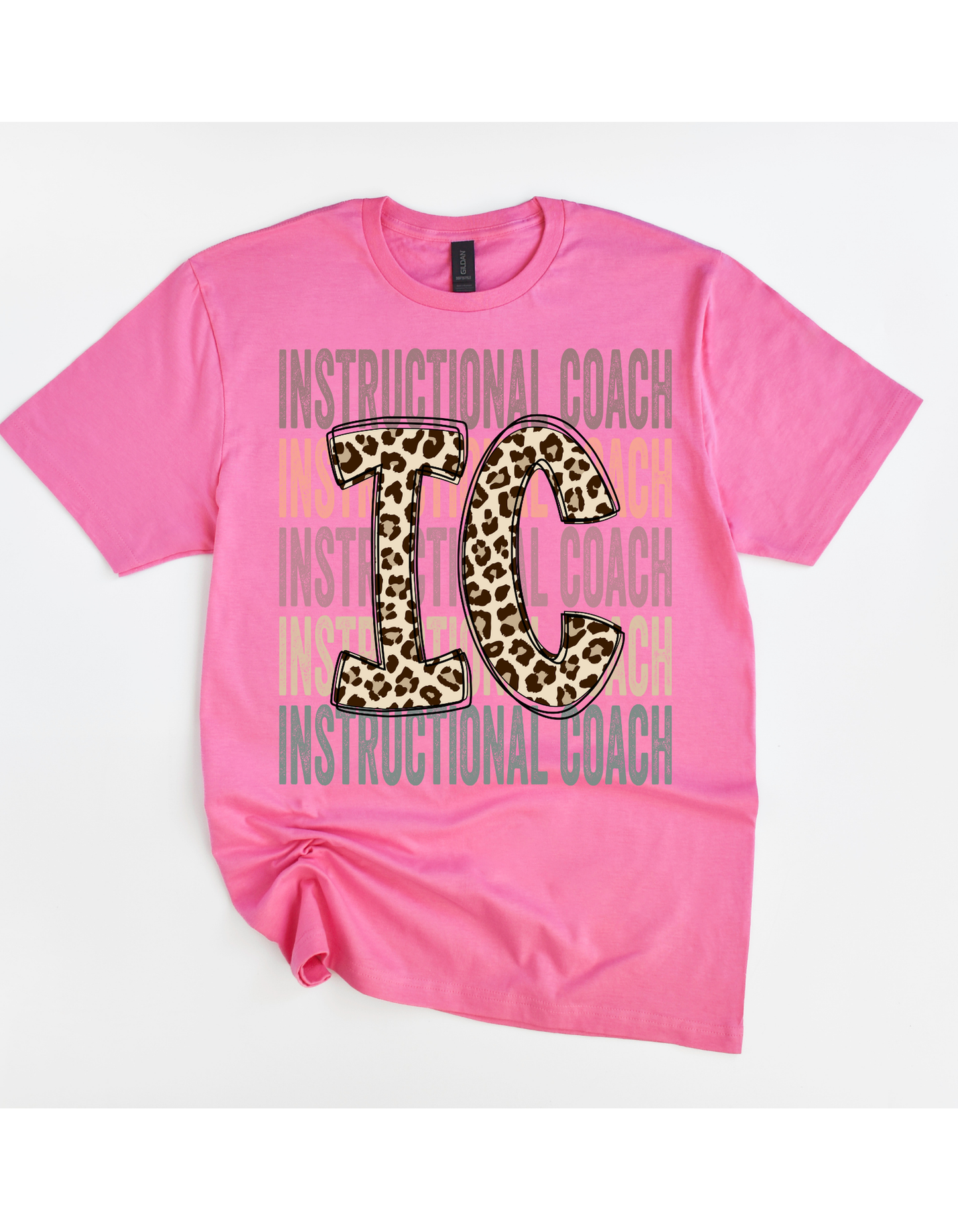 Instructional Coach Leopard Tee