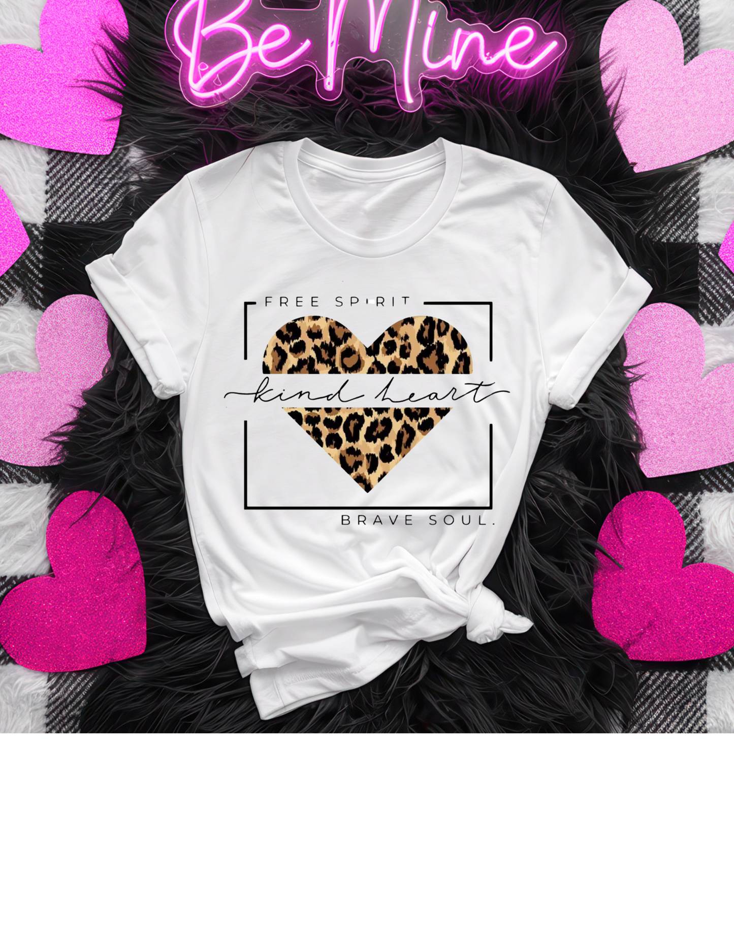 Free Spirit Kind Heart Brave Soul Tee