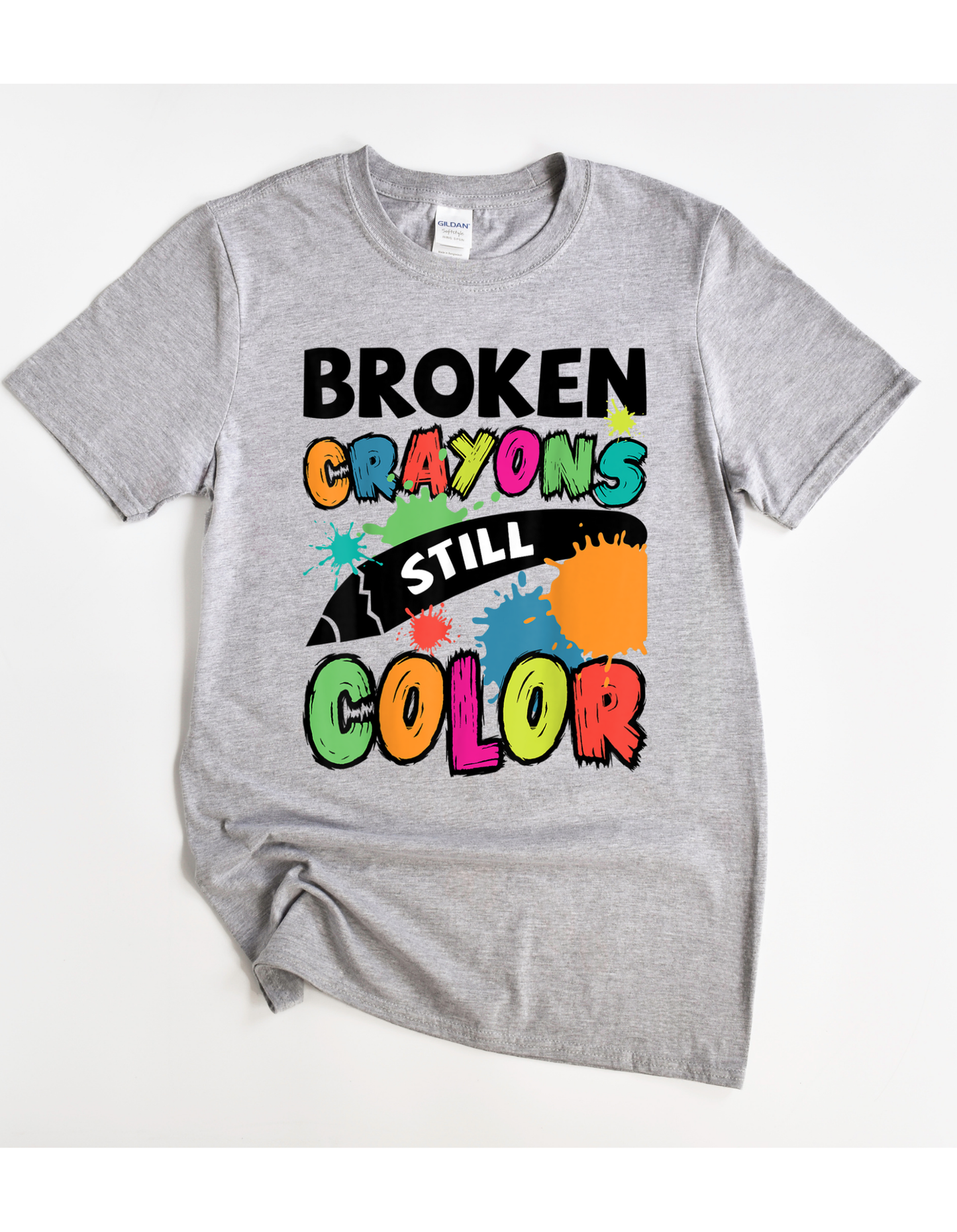 Broken Crayons Still Color Educators Tee