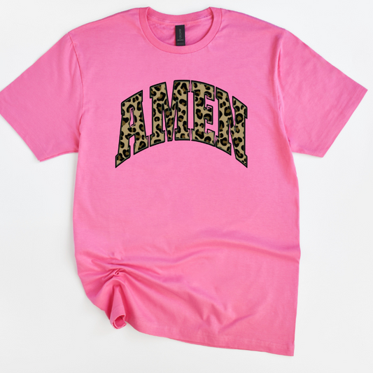 Amen Leopard Tee