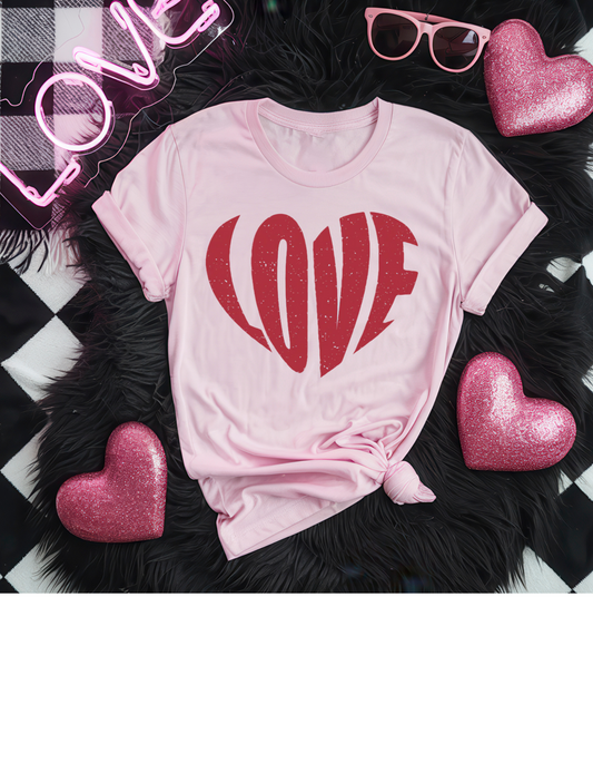 LOVE (Red) Tee